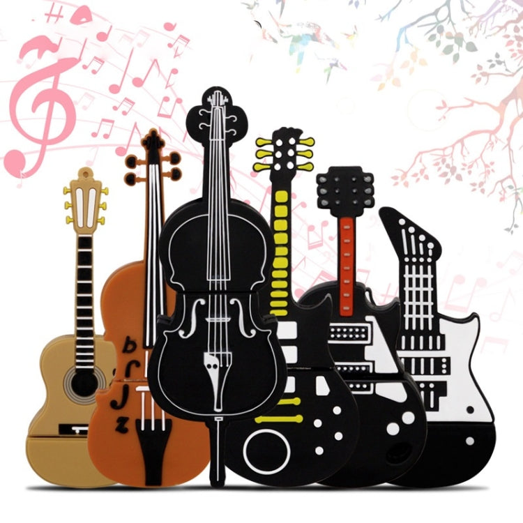 MicroDrive 128GB USB 2.0 Medium Violin U Disk - free shipping - PMC Jewellery - Order now!
