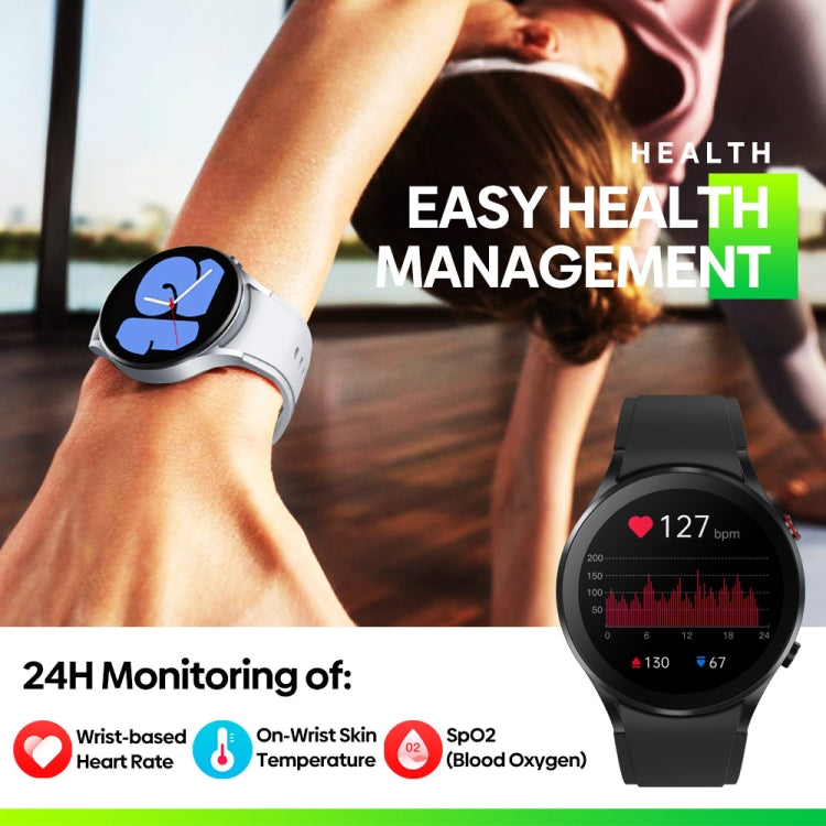 Zeblaze GTR 3 1.32 inch Smart Watch, Support Voice Calling / Heart Rate / Blood Oxygen / On-Wrist Skin Temperature / Sport Modes (Silver) - Smart Watches by Zeblaze | Online Shopping South Africa | PMC Jewellery | Buy Now Pay Later Mobicred