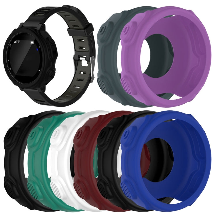 Solid Color Silicone Watch Protective Case for Garmin F235 / F750(White) - Screen Protector by ENKAY | Online Shopping South Africa | PMC TechLife | Buy Now Pay Later Mobicred