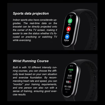 Original Xiaomi Mi Band 8 1.62 inch AMOLED Screen 5ATM Waterproof Smart Watch, Support Blood Oxygen / Heart Rate Monitor(Light Gold) - Wearable Devices by Xiaomi | Online Shopping South Africa | PMC Jewellery | Buy Now Pay Later Mobicred