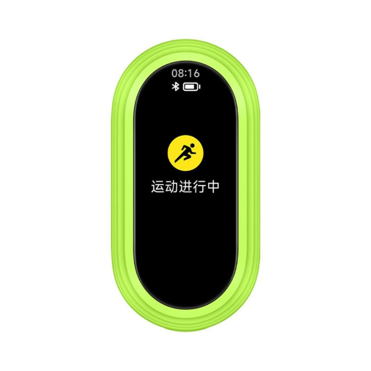 Original For Xiaomi Mi Band 8 PC + TPU Watch Case Running Assistance (Green) - Watch Cases by Xiaomi | Online Shopping South Africa | PMC Jewellery