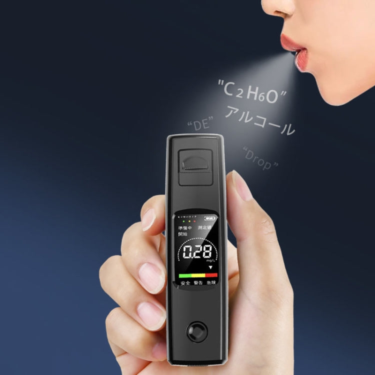 CSY-100 Portable Air Blowing High Precision Digital Alcohol Tester, English Version (White) - free shipping - PMC TechLife - Order now!