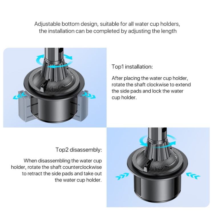Yesido C200 Magsafe Magnetic Adjustable Car Cup Holder Using Phone Bracket - Universal Car Holders by Yesido | Online Shopping South Africa | PMC TechLife | Buy Now Pay Later Mobicred