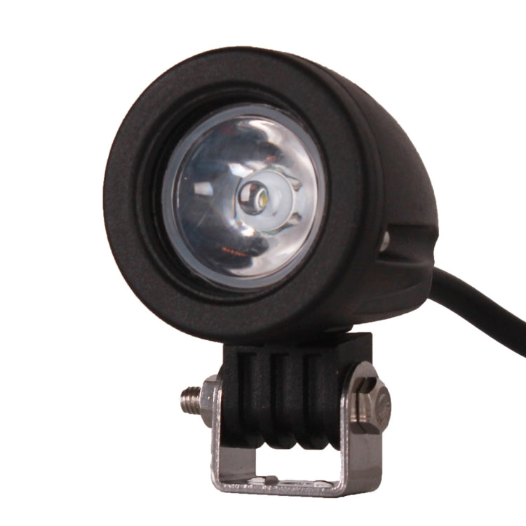 DC 9-32V 10W 1000LM 6500K Waterproof Vehicle Car Boat Marine External Work Lights Emergency Lights 30 Degrees Spot Light LED Car Bulbs with 1 Intense LED Lights(White Light) - Work Lights by PMC Jewellery | Online Shopping South Africa | PMC Jewellery | Buy Now Pay Later Mobicred