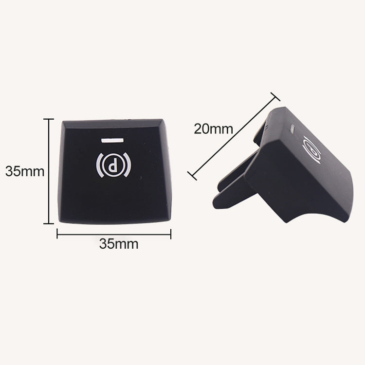 Auto Parking Switch Cover Replacement Handbrake P Key Button for BMW 5 / 6 Series 2014/07-2017/05 - Car Switches by PMC Jewellery | Online Shopping South Africa | PMC Jewellery | Buy Now Pay Later Mobicred