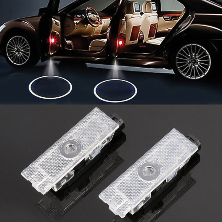 2 PCS DC12V 1.5W Car Door Logo Light Brand Shadow Lights Courtesy Lamp for Alfa Romeo - Door Lights by PMC Jewellery | Online Shopping South Africa | PMC Jewellery