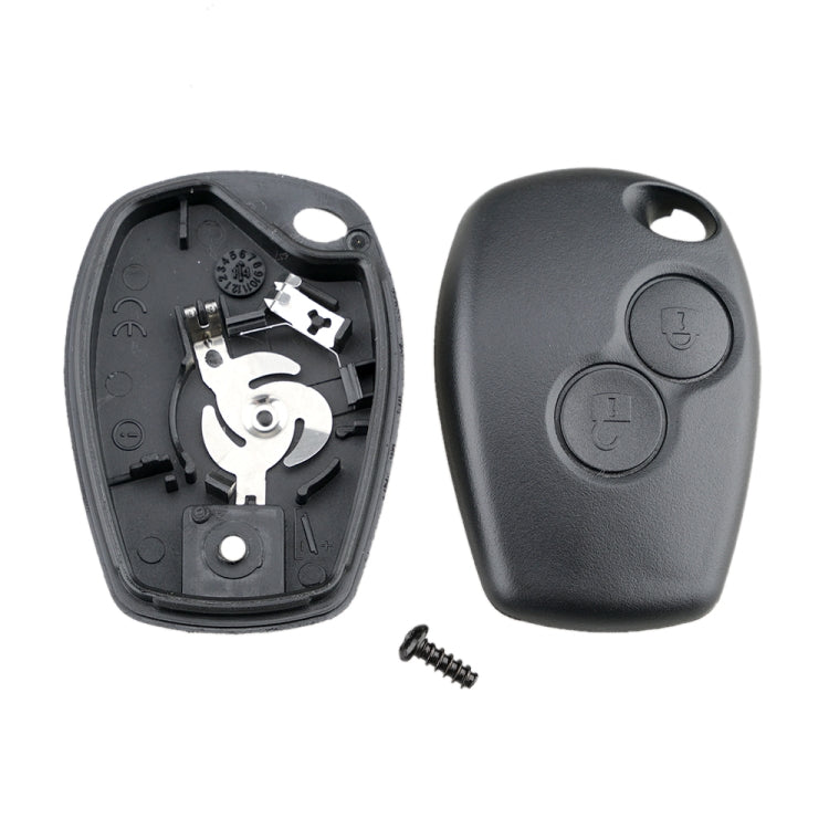 For RENAULT Modus / Clio 3 / Kangoo 2 / Twingo Car Keys Replacement 2 Buttons Car Key Case with 307 Socket, without Blade - Car Key Cases by PMC Jewellery | Online Shopping South Africa | PMC Jewellery