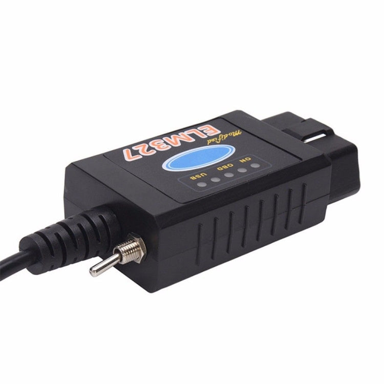ELM327 Interface USB OBDII Auto Diagnostic Scanner Tool with Switch - free shipping - PMC TechLife - Order now!