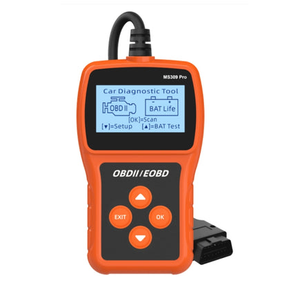 MS309 Pro Car Fault Detector OBD2 EOBD Scanner Code Reader - Code Readers & Scan Tools by PMC Jewellery | Online Shopping South Africa | PMC Jewellery