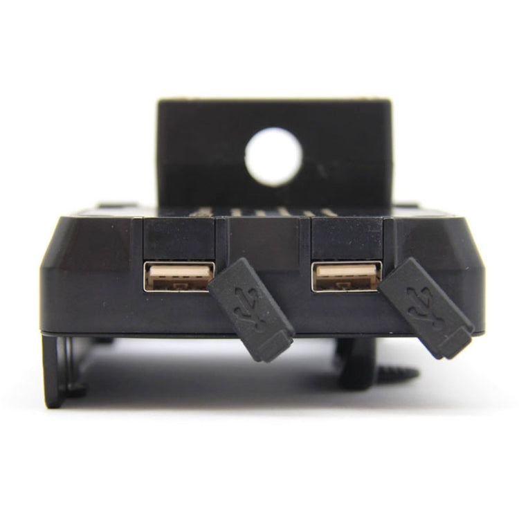 Motorcycle Mobile Phone Holder USB Charger Bracket - Holder by PMC TechLife | Online Shopping South Africa | PMC TechLife | Buy Now Pay Later Mobicred