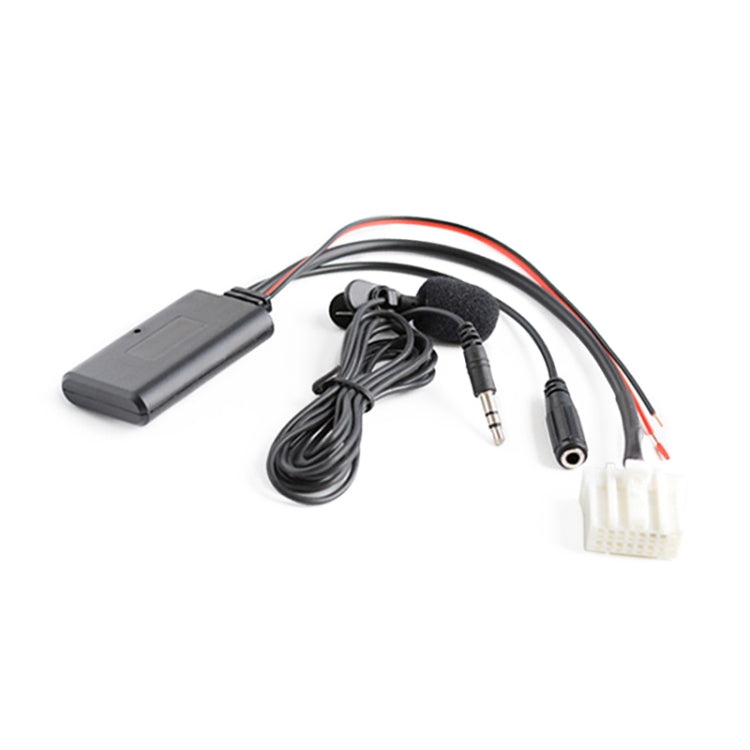 Car Wireless Bluetooth Module AUX Audio Adapter Cable AUX Bluetooth Music + MIC for Mazda M6 M3 RX-8 MX-5 / Bestune B70 - DIY Cables by PMC TechLife | Online Shopping South Africa | PMC TechLife