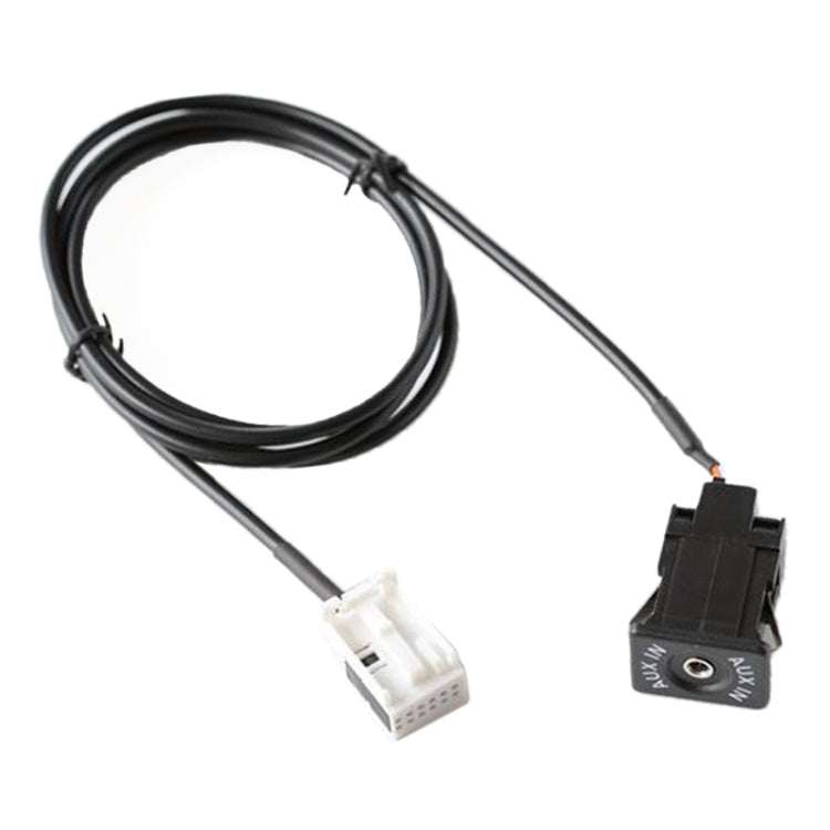 Car Handheld Box AUX Interface Connector + Cable Wire Harness for Volkswagen Bora / Audi - DIY Cables by PMC TechLife | Online Shopping South Africa | PMC TechLife