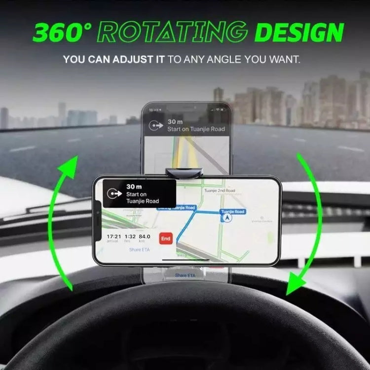 202-D Car Dashboard Mobile Phone Holder Bracket - Car Holders by PMC TechLife | Online Shopping South Africa | PMC TechLife