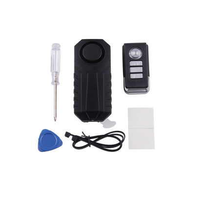 Wireless Anti-Theft Vibration Motorcycle Bicycle Waterproof Security Bike Alarm with Remote - Theft Protection by PMC Jewellery | Online Shopping South Africa | PMC Jewellery