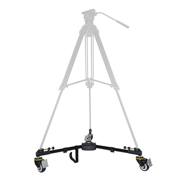 Kingjoy VX-600D Aluminium Alloy Camera Big Foot Wheel Tripod Pulley Base - Other Accessories by PMC TechLife | Online Shopping South Africa | PMC TechLife