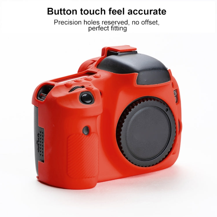 Soft Silicone Protective Case for Canon EOS 7D (Red) - Protective Case by PMC Jewellery | Online Shopping South Africa | PMC Jewellery