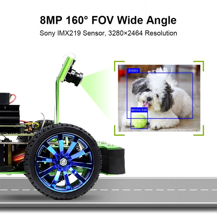 Waveshare JetRacer AI Kit, AI Racing Robot Powered by Jetson Nano - Robotics Accessories by WAVESHARE | Online Shopping South Africa | PMC Jewellery | Buy Now Pay Later Mobicred