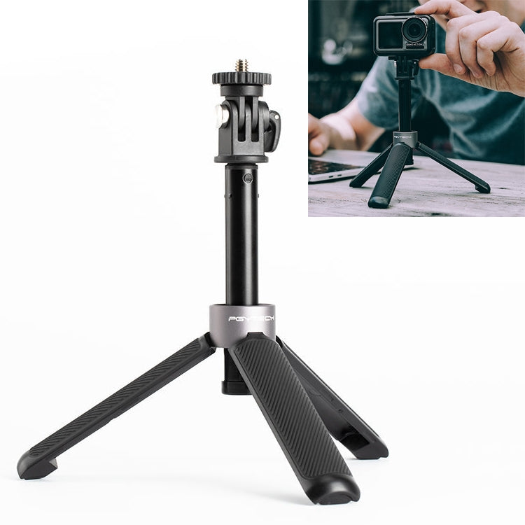 PGYTECH P-GM-117 Action Camera Tripod Extension Selfie Stick for DJI Osmo Action(Black) - Other by PGYTECH | Online Shopping South Africa | PMC Jewellery | Buy Now Pay Later Mobicred