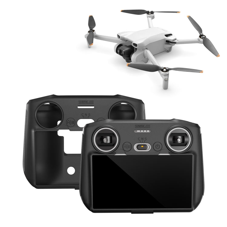 STARTRC Silicone Shockproof Anti-scratch Case for DJI Mini 3 Pro Remote Control(Black) - Carry Cases & Bags by STARTRC | Online Shopping South Africa | PMC TechLife | Buy Now Pay Later Mobicred
