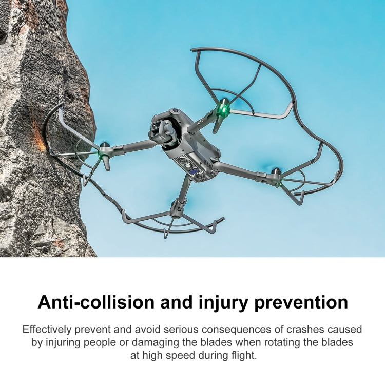For DJI Air 3 STARTRC Drone Propeller Protective Guard Anti-collision Ring (Grey) - free shipping - PMC TechLife - Order now!