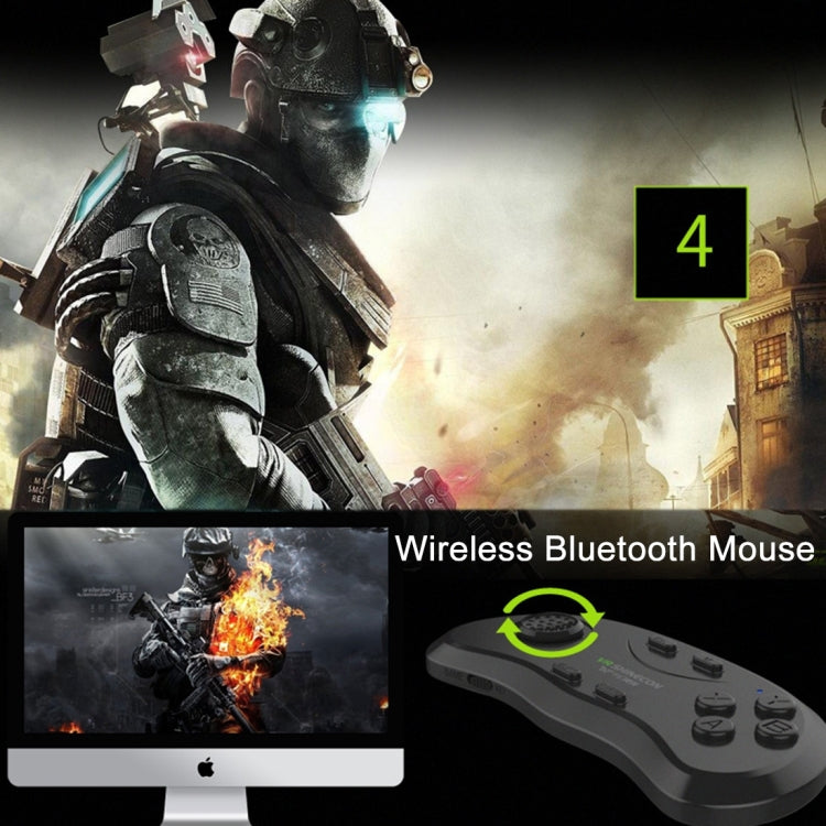 VR Shinecon 3D Movie Games Virtual Reality Glasses Bluetooth Remote Controller Gamepad(Black) - VR Accessories by PMC TechLife | Online Shopping South Africa | PMC TechLife | Buy Now Pay Later Mobicred