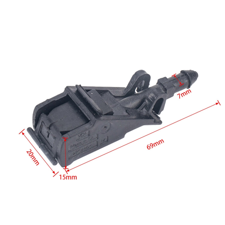 2 PCS Windshield Washer Wiper Jet Water Spray Nozzle 6RD955985 for Volkswagen - Windscreen Wipers by PMC TechLife | Online Shopping South Africa | PMC TechLife