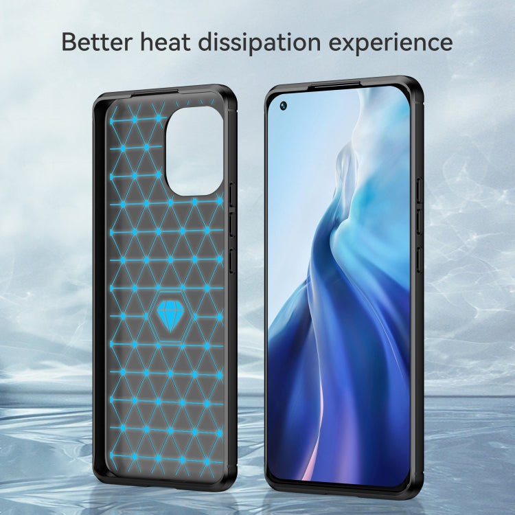 For Xiaomi Mi 11 Brushed Texture Carbon Fiber TPU Case(Black) - free shipping - PMC TechLife - Order now!