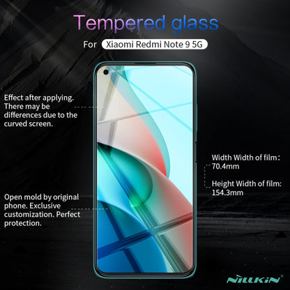 For Xiaomi Redmi Note 9 5G NILLKIN H Explosion-proof Tempered Glass Film -  by NILLKIN | Online Shopping South Africa | PMC Jewellery