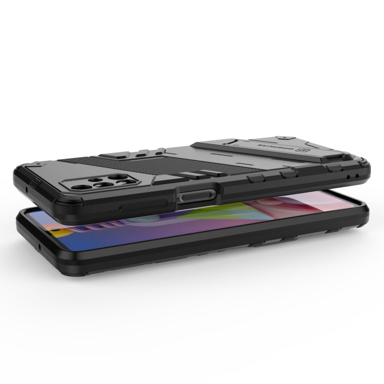 For Samsung Galaxy M51 Punk Armor 2 in 1 PC + TPU Shockproof Case with Invisible Holder(Grey) - free shipping - PMC TechLife - Order now!