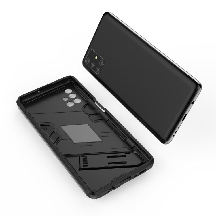 For Samsung Galaxy M51 Punk Armor 2 in 1 PC + TPU Shockproof Case with Invisible Holder(Grey) - free shipping - PMC TechLife - Order now!