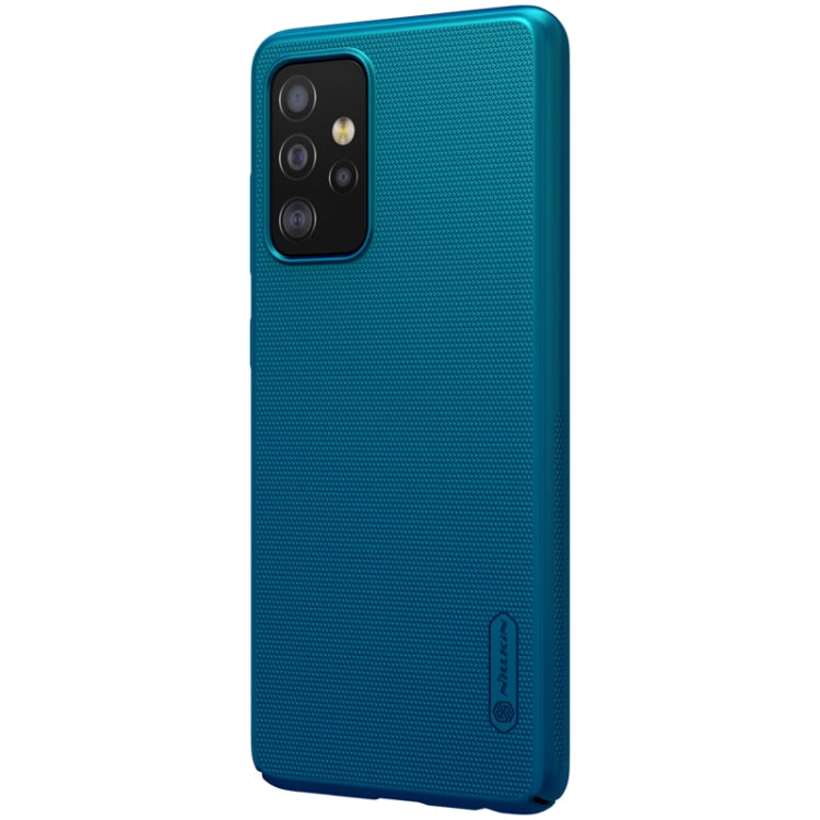 For Samsung Galaxy A52 5G NILLKIN Frosted Concave-convex Texture PC Protective Case(Blue) - Galaxy Phone Cases by NILLKIN | Online Shopping South Africa | PMC Jewellery