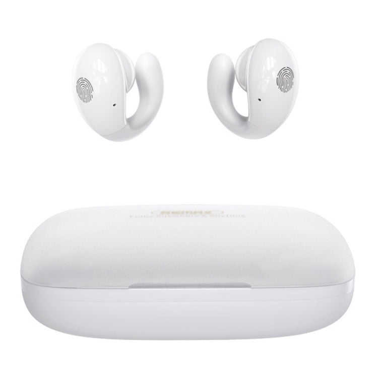 Remax TWS-17 Bluetooth 5.0 Ear Clip Style True Wireless Stereo Bluetooth Earphone(White) - TWS Earphone by REMAX | Online Shopping South Africa | PMC TechLife