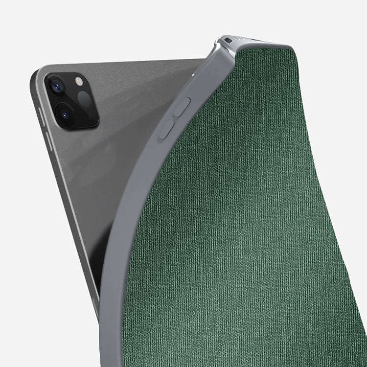 For iPad Pro 12.9 2022 / 2021 / 2020 Mutural Multi-fold Smart Leather Tablet Case(Black) - free shipping - PMC TechLife - Order now!