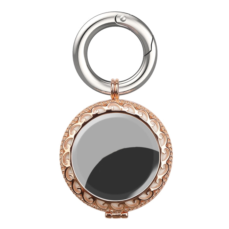 Copper Jewelry Style Shockproof Protective Cover Case with Keychain Hook Loop For AirTag(Rose Gold) - free shipping - PMC TechLife - Order now!