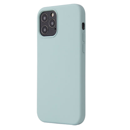 For iPhone 13 Solid Color Liquid Silicone Shockproof Protective Case(Emerald Green) - iPhone 13 Cases by PMC Jewellery | Online Shopping South Africa | PMC Jewellery