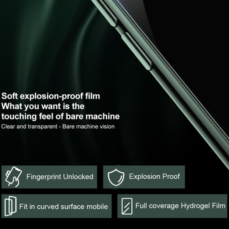For Sony Xperia 10 III 2 PCS IMAK 0.15mm Curved Full Screen Protector Hydrogel Film Back Protector - Sony Tempered Glass by imak | Online Shopping South Africa | PMC TechLife | Buy Now Pay Later Mobicred