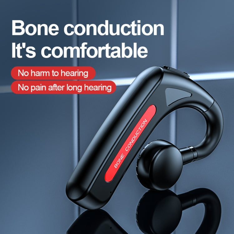 M-618 Bone Conduction Hanging Ear Stereo Bluetooth Headset(Red) - Bluetooth Earphone by PMC TechLife | Online Shopping South Africa | PMC TechLife