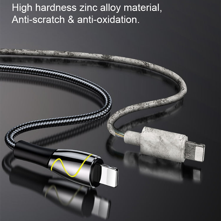 JOYROOM S-1230K6 Mermaid Series 3A USB to Type-C / USB-C Fishing Net Weaving Data Cable, Length: 1.2m(Black) - USB-C & Type-C Cable by JOYROOM | Online Shopping South Africa | PMC Jewellery