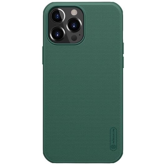 For iPhone 13 Pro NILLKIN Super Frosted Shield Pro PC + TPU Protective Case (Dark Green) - iPhone 13 Pro Cases by NILLKIN | Online Shopping South Africa | PMC Jewellery