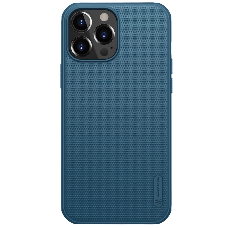 For iPhone 13 Pro Max NILLKIN Super Frosted Shield Pro PC + TPU Protective Case (Blue) - iPhone 13 Pro Max Cases by NILLKIN | Online Shopping South Africa | PMC Jewellery