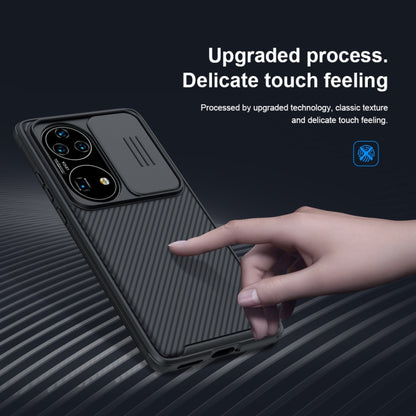 For Huawei P50 Pro NILLKIN Black Mirror Pro Series PC Camshield Full Coverage Dust-proof Scratch Resistant Case(Black) - Huawei Cases by NILLKIN | Online Shopping South Africa | PMC Jewellery