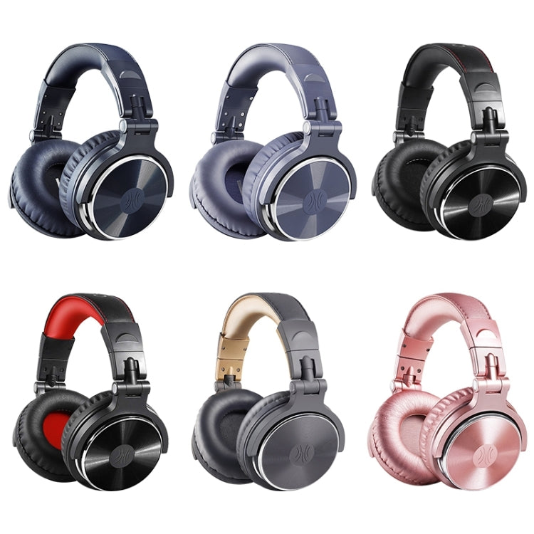 OneOdio Pro-10 Head-mounted Noise Reduction Wired Headphone with Microphone, Color:Blue - free shipping - PMC TechLife - Order now!
