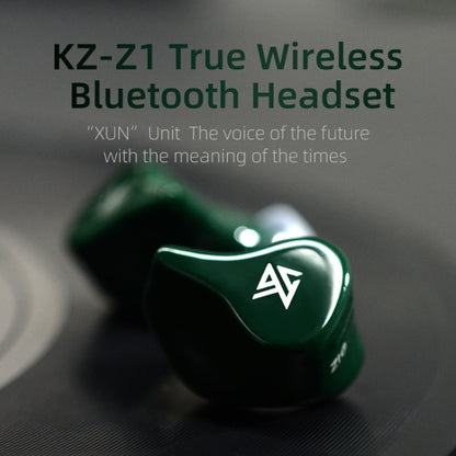 KZ Z1 1DD Dynamic True Wireless Bluetooth 5.0 Sports In-ear Earphone(Black) - Bluetooth Earphone by KZ | Online Shopping South Africa | PMC Jewellery | Buy Now Pay Later Mobicred