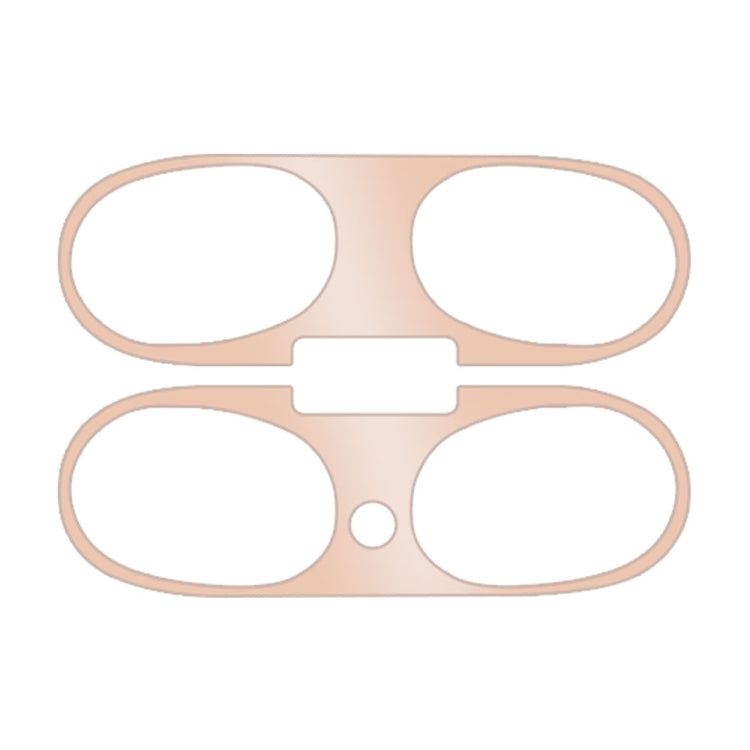 For Beats Studio Buds Wireless Bluetooth Earphone Magic Sound Metal Protective Sticker(Rose Gold) - Protective Sticker by PMC TechLife | Online Shopping South Africa | PMC TechLife