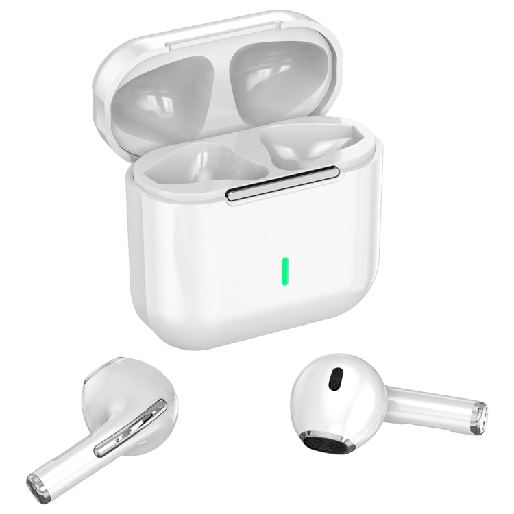 HXSJ Air-S4 Bluetooth 5.1 True Wireless HiFi Stereo Earphones with Charging Case(White) - TWS Earphone by HXSJ | Online Shopping South Africa | PMC Jewellery