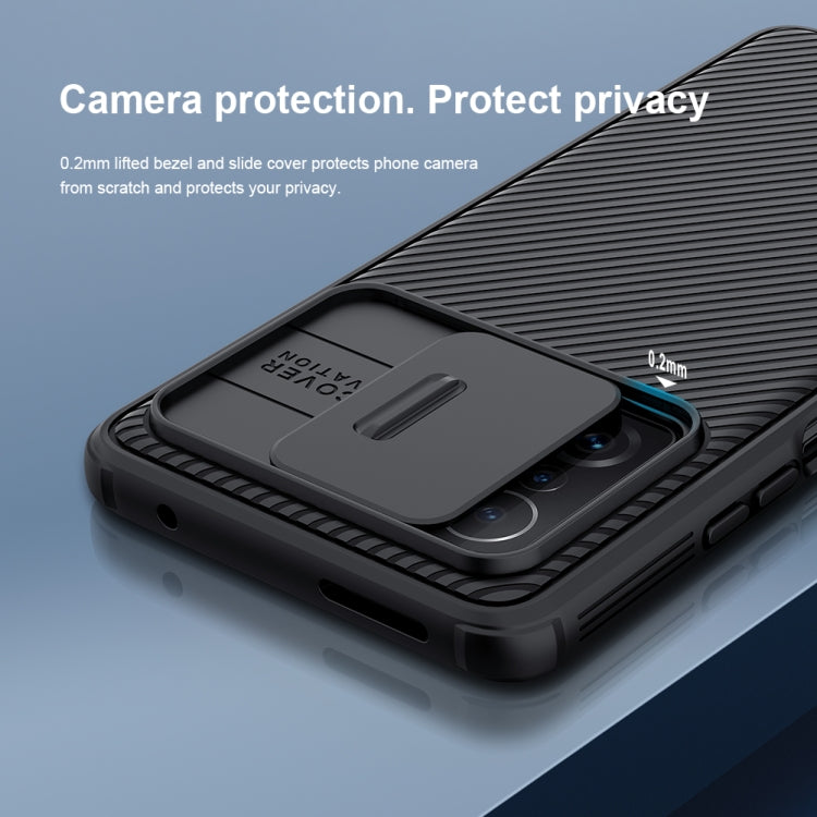 For Xiaomi Mi 11T / 11T Pro NILLKIN CamShield Pro Series PC Full Coverage Dust-proof Scratch Resistant Mobile Phone Case(Black) - Xiaomi Cases by NILLKIN | Online Shopping South Africa | PMC Jewellery