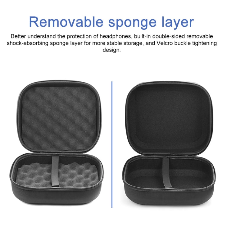 For Xiaodu 1C NV6101 Smart Speaker Handbag Protective Storage Box(Black) - Protective Case by PMC TechLife | Online Shopping South Africa | PMC TechLife