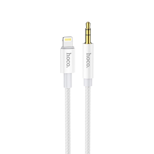 hoco UPA19 8 Pin Digital Audio Conversion Cable, Length: 1m(Silver) - Video & Audio Cable by hoco | Online Shopping South Africa | PMC Jewellery