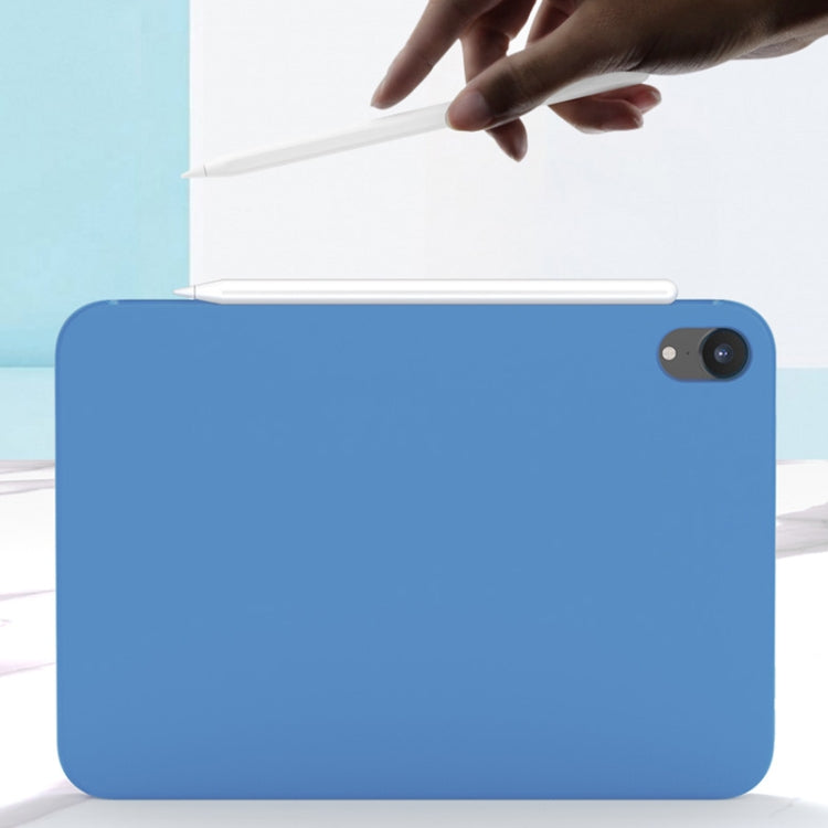 For iPad mini 2024 / mini 6 Mutural Silicone Microfiber Tablet Case(Black) - iPad mini 6 Cases by Mutural | Online Shopping South Africa | PMC TechLife | Buy Now Pay Later Mobicred