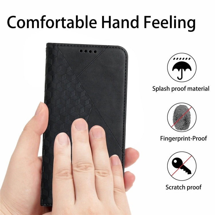 For Google Pixel 6 Pro Skin Feel Magnetic Leather Phone Case(Black) - Google Cases by PMC TechLife | Online Shopping South Africa | PMC TechLife | Buy Now Pay Later Mobicred